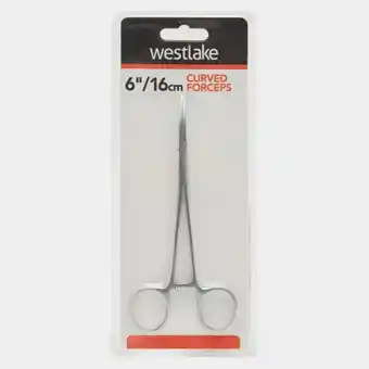 Millets Westlake curved forceps 16cm - silver, silver offer