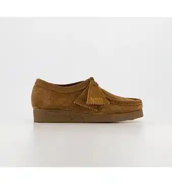 Clarks originals womens wallabees cola suede