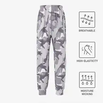Patpat Patpat activewear kid boy camouflage print breathable elasticized pants offer