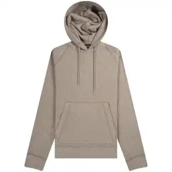 Pockets Armani emporio 'luxury wool' herrington hoodie beige offer