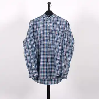 Pockets Ralph lauren polo custom fit check ls shirt blue/multi offer