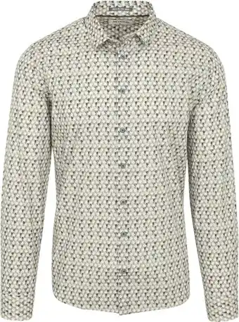 Suitable No excess shirt patterned multicolour green offer