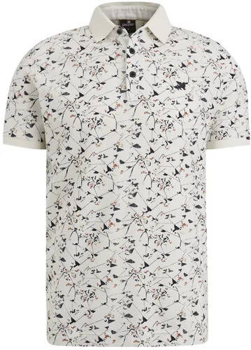 Suitable Vanguard polo shirt pique print ecru off-white offer