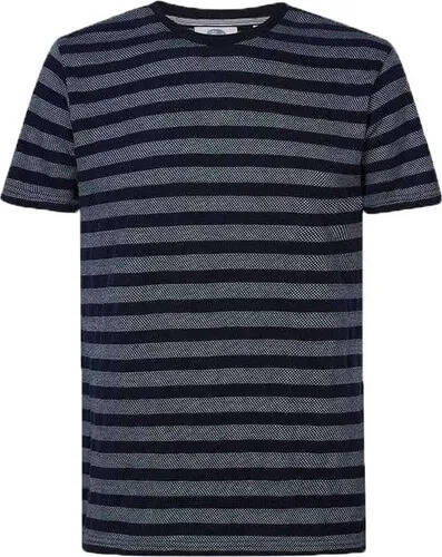 Suitable Petrol industries petrol t shirt stripes navy dark blue offer