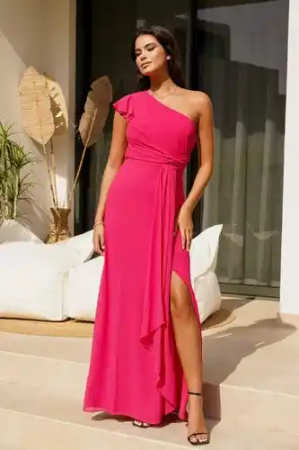TFNC London Tfnc lolo fuchsia maxi dress offer