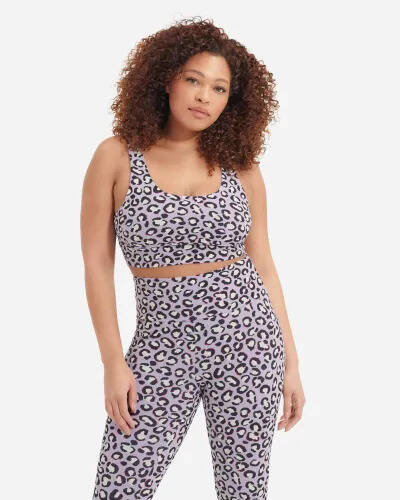 UGG Ugg zayley bralette for women in black spotty offer