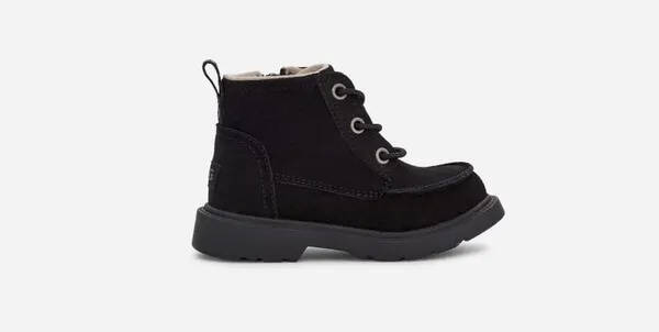 UGG Ugg chelham weather boot for kids in black suede offer