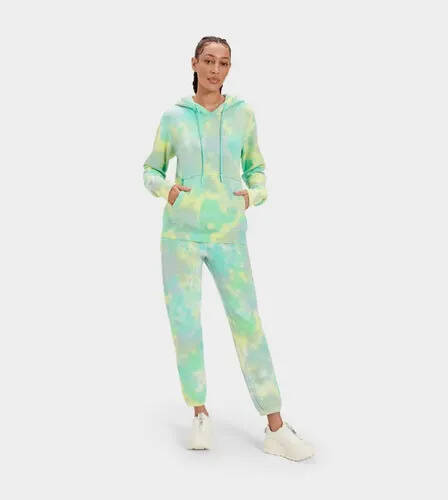 UGG Ugg tatiana tie dye hoodie for women in aquatic tie dye offer