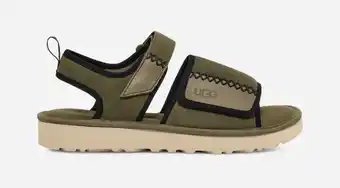 UGG Ugg goldencoast strap sandal for men in green offer