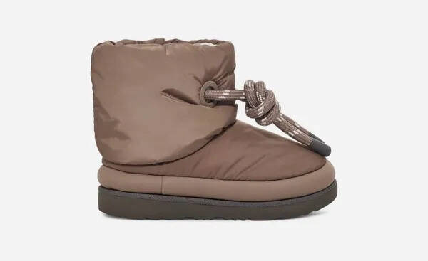 UGG Ugg classic maxi short boot for kids in walnut brown offer