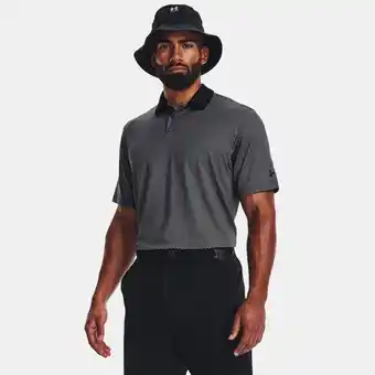 Under Armour Under armour men's performance 3.0 crestable monogram polo black / white / black m offer