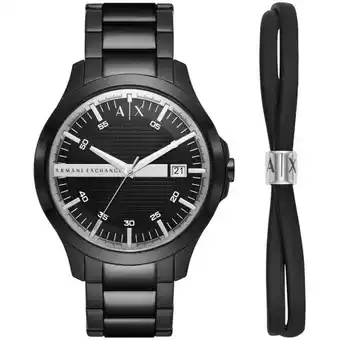Armani exchange watch and bracelet gift set