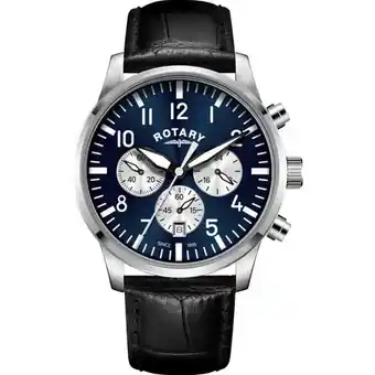 Watch Shop Rotary mens gs_pilot e chronograph watch offer