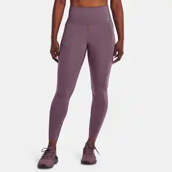 Under Armour Under armour women's rush smartform ankle leggings misty purple / iridescent m offer