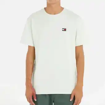 The Hut Tommy hilfiger tommy jeans classic tommy cotton xs badge t-shirt offer