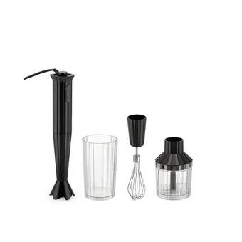 The Hut Alessi hand blender set - plisse black offer