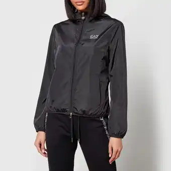 The Hut Armani ea7 train shell hooded jacket offer