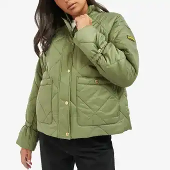 The Hut Barbour international falkenberg quilted shell jacket offer