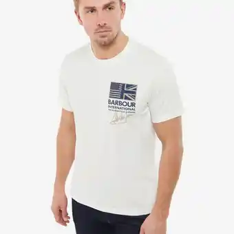 The Hut Barbour international x steve mcqueen tanner cotton-jersey t-shirt offer