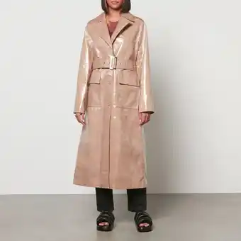 Stand studio women's vada coat - sand - eu 38