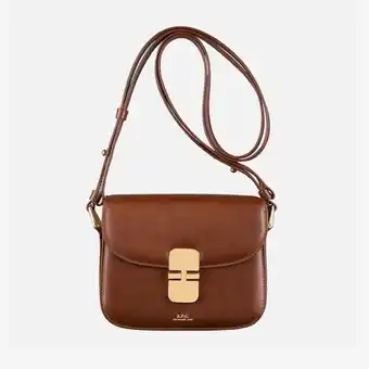 Coggles A.p.c women's grace mini cross body bag - noisette offer