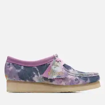 Coggles Clarks originals wallabee tie dye suede shoes - uk offer