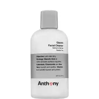 Anthony glycolic facial cleanser 237ml