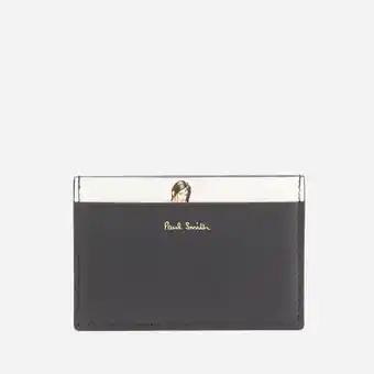 P.s. paul smith ps paul smith men's naked lady credit card case - black