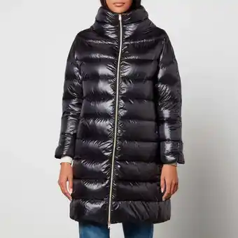 Coggles Herno women's matilde long padded jacket - black - it 46 offer