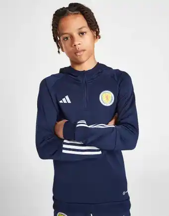 JD Sports Adidas scotland tiro 23 hoodie junior - navy offer