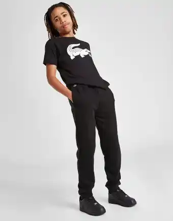 JD Sports Lacoste core joggers junior - black offer