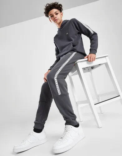 JD Sports Lacoste tape joggers junior - grey offer