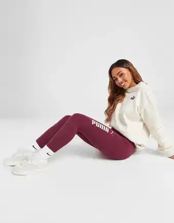 JD Sports Puma logo leggings - red - womens offer