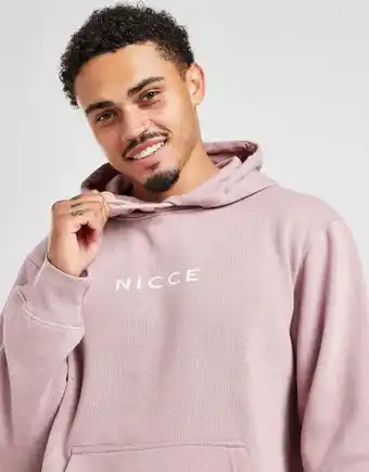 JD Sports Nicce centre logo hoodie - brown - mens offer