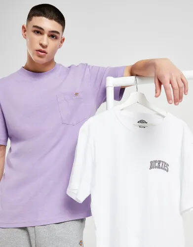 JD Sports Dickies portderdale pocket t-shirt - purple - mens offer