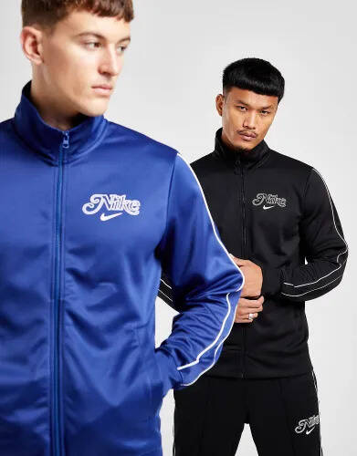 JD Sports Nike varsity poly knit track top - black - mens offer