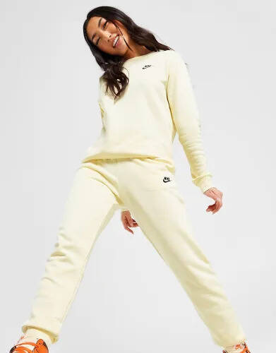 JD Sports Nike sportswear club fleece joggers - beige - womens offer
