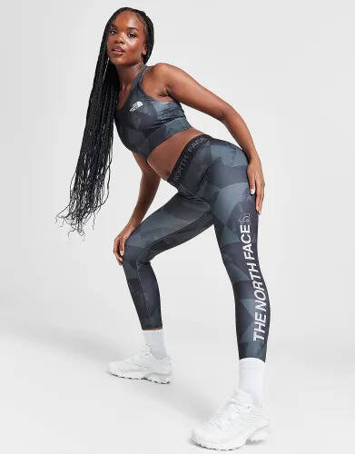 JD Sports The north face flex all over print tights - black - womens offer