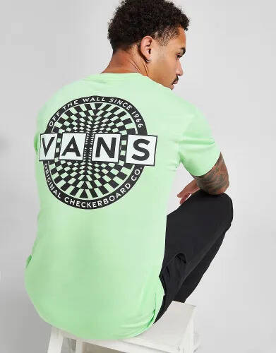 JD Sports Vans circle lock up t-shirt - green - mens offer