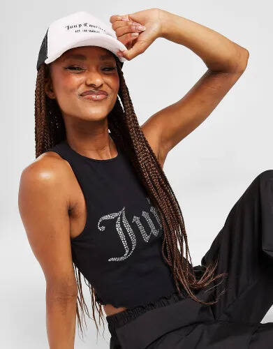 JD Sports Juicy couture velour trucker cap - pink offer