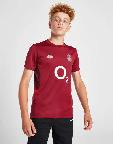 JD Sports Umbro england rfu gym t-shirt junior - red offer