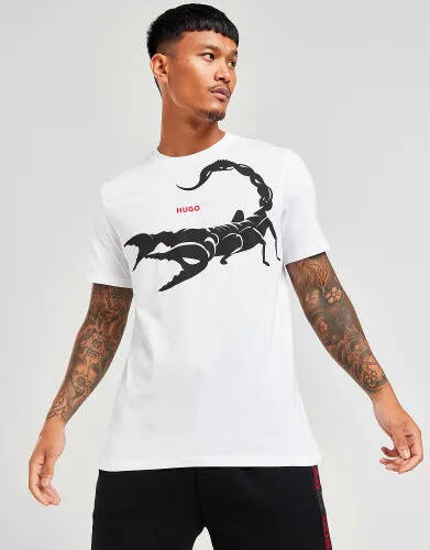 JD Sports Hugo boss hugo darp scorpion t-shirt - white - mens offer