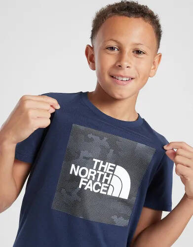 JD Sports The north face camo box t-shirt junior - navy offer