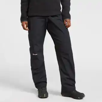 Ultimate Outdoors Berghaus women's maitland gore-tex waterproof trousers (short) - black, black offer
