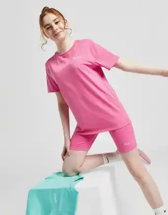 JD Sports Mckenzie girls' lilo t-shirt/cycle shorts set junior - pink - kids offer