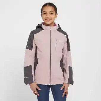 Ultimate Outdoors Regatta kids' calderdale ii waterproof jacket - pink, pink offer