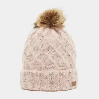 Ultimate Outdoors Brasher women's luxury knit pom hat - pink, pink offer