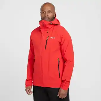 Ultimate Outdoors Oex men's aonach waterproof jacket - red, red offer