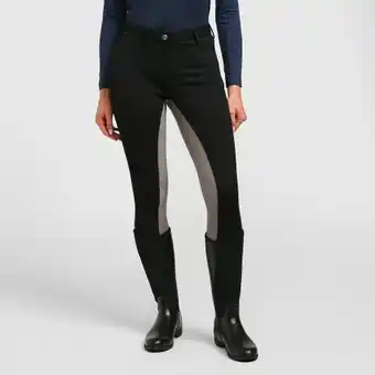 Ultimate Outdoors Wessex women's two tone jodhpurs - black, black offer