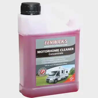 Ultimate Outdoors Fenwicks motorhome cleaner concentrate (1 litre) - red, red offer